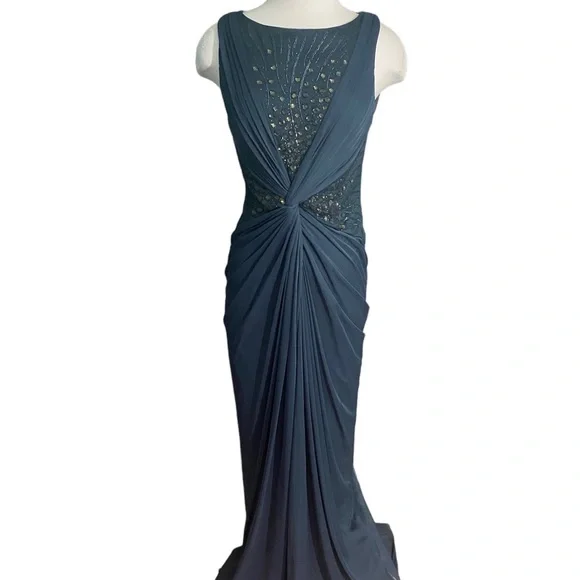 Adrianna Papell | Dresses | Adrianna Papell Collection Beaded Mermaid Dress  Sz8 | Poshmark